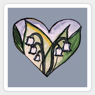 Lily of the Valley Magnet